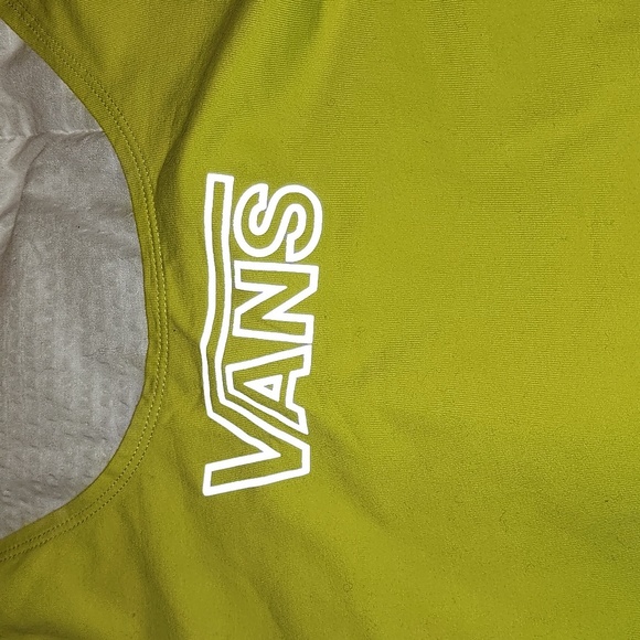 Vans After Dark Bodysuit in neon green with the tag - Picture 8 of 12